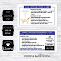 service dog handler ada information card